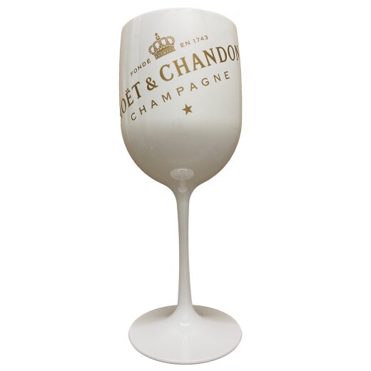6x Mo&euml;t &amp; Chandon Champagner Luxus Acryl Glas